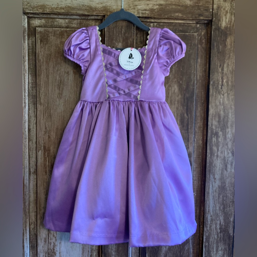 NWT Janie and Jack x Disney Rapunzel Dress Sz 3